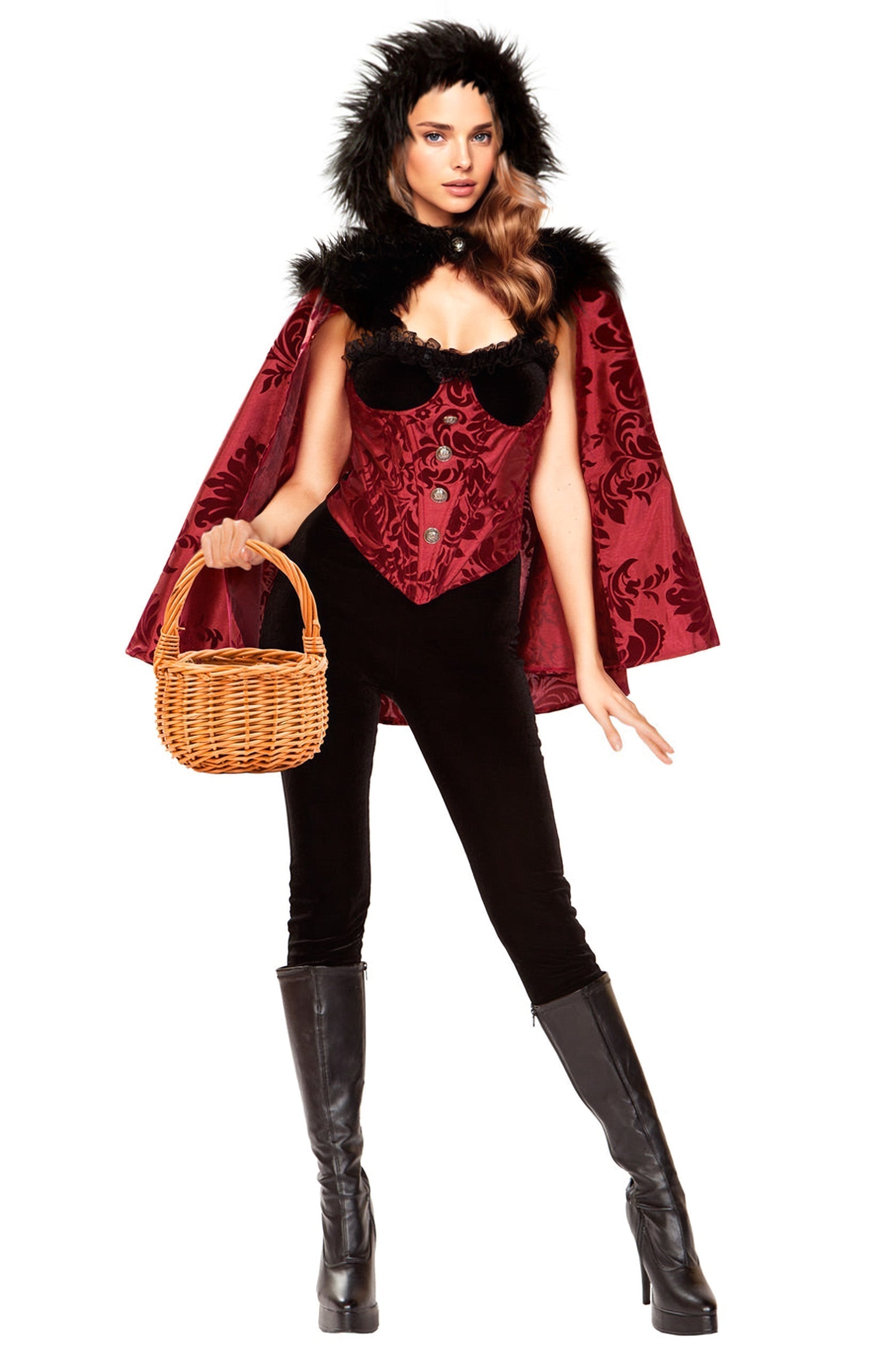 Little Dark Red Costume
