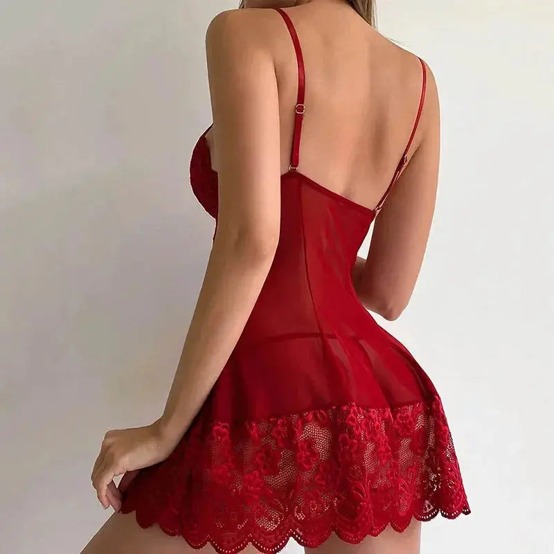 LaceMora Lace Exotic Nightdress