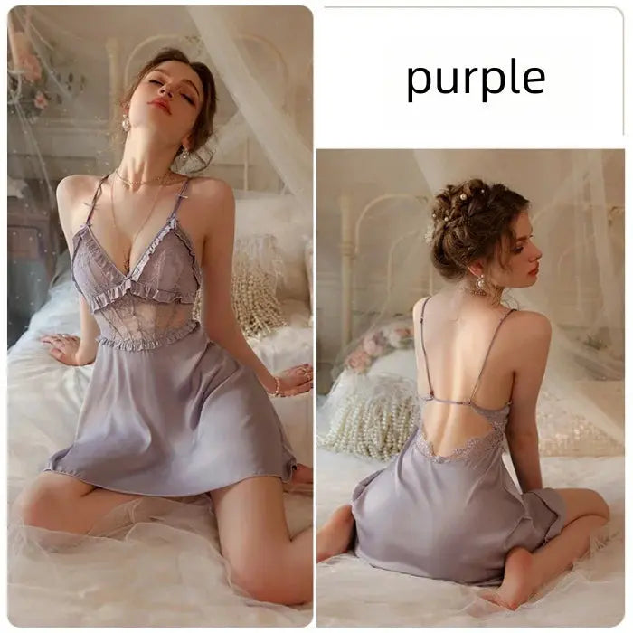 LaceMora Valentine's Day Lace Sleep Nightdress