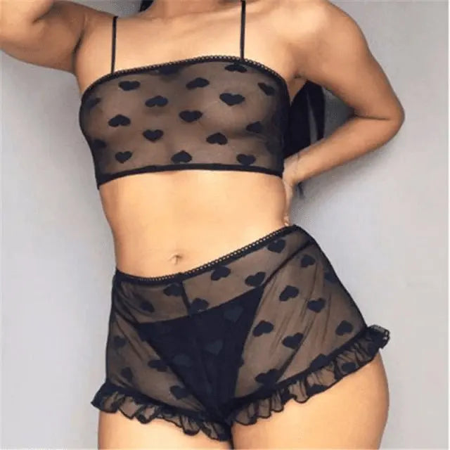 LaceMora Amara Sheer Set