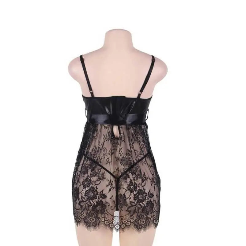 LaceMora Mia Teddy & Thong