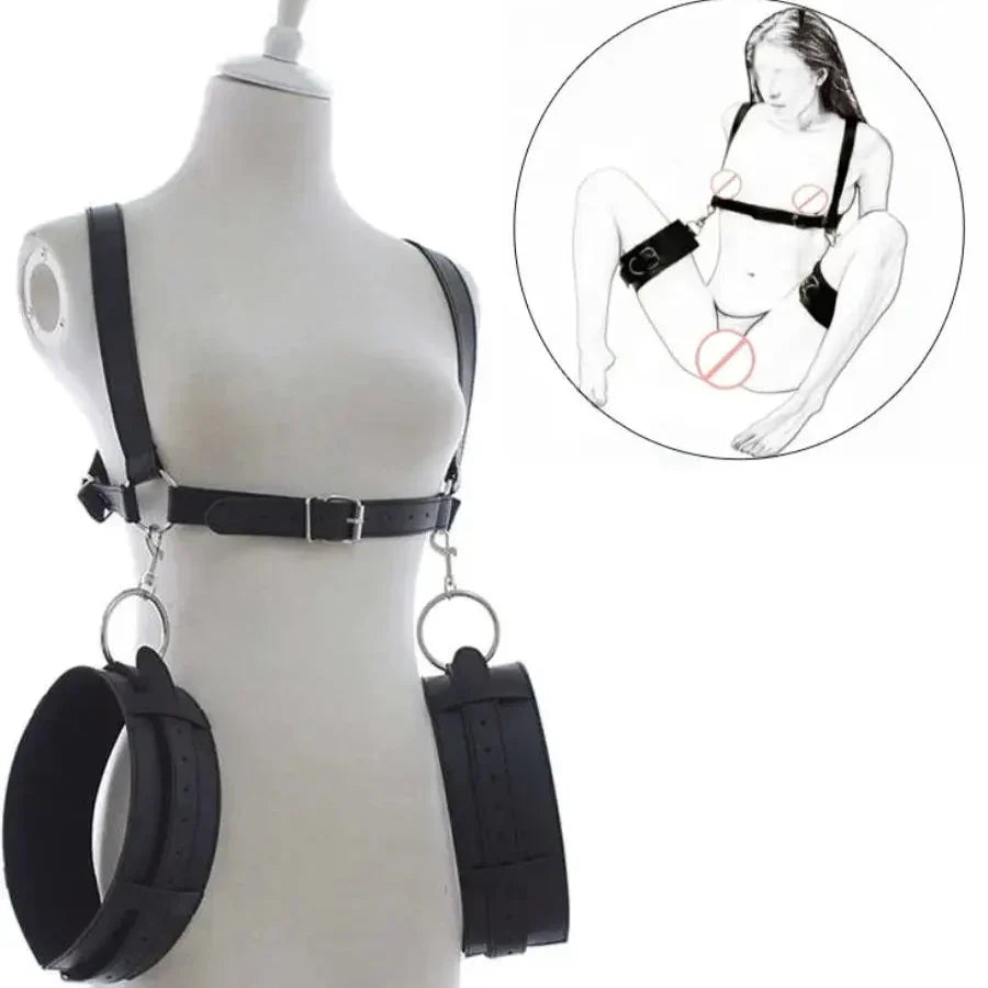 Lacymate Thighs and Handcuffs Bondage Set