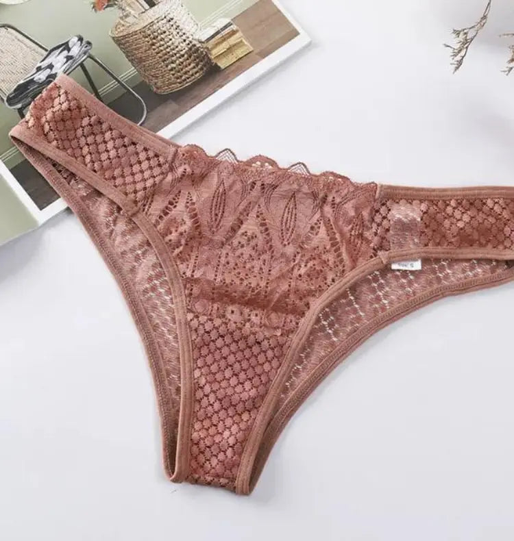 LaceMora Velvet Touch Thong