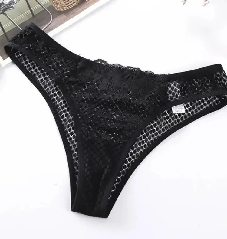 LaceMora Velvet Touch Thong