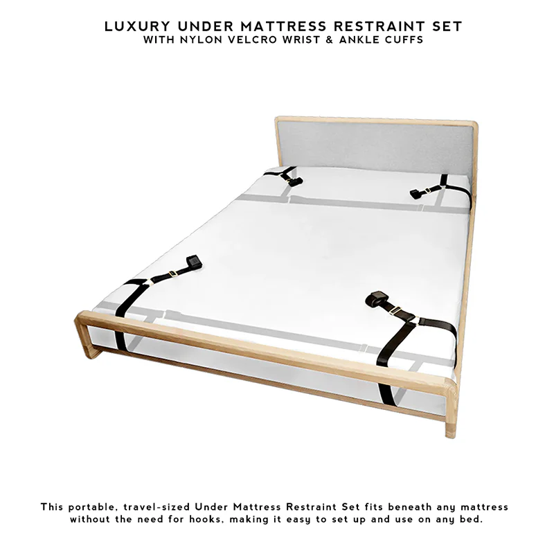 BDSM Under Mattress Restraint Set LACYMATE®