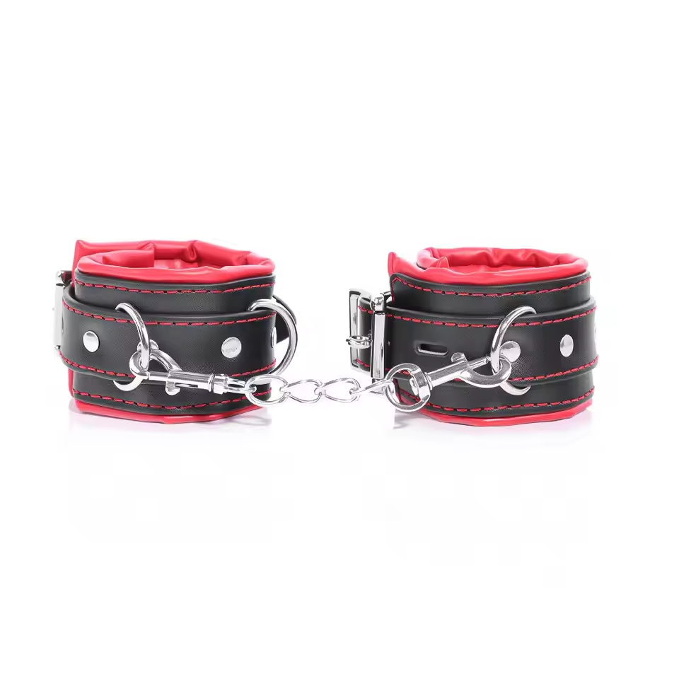 Fetish Collar with Metal Chain – Slave & Traction Play Gear