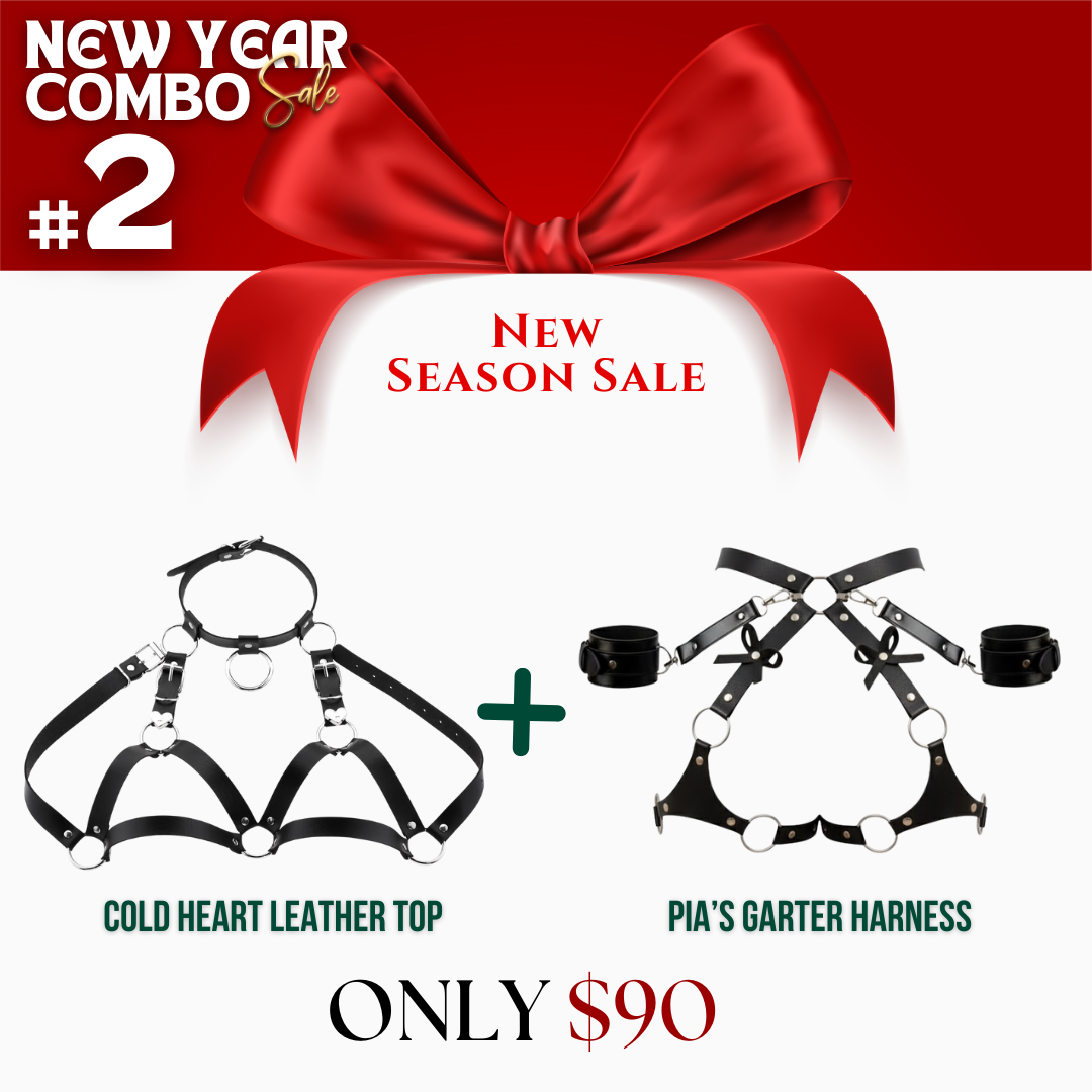 Lace Mora Pia's Garter Harness