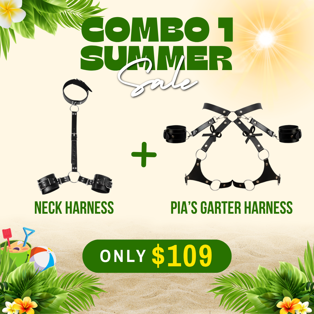 Lace Mora Pia's Garter Harness