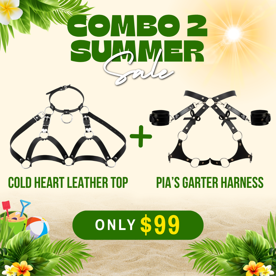 Lace Mora Pia's Garter Harness