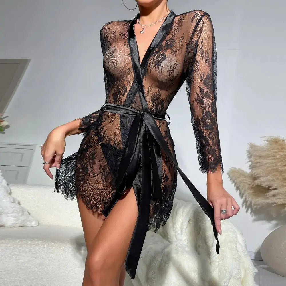 LaceMora Wanna Hurt Anymore Robe
