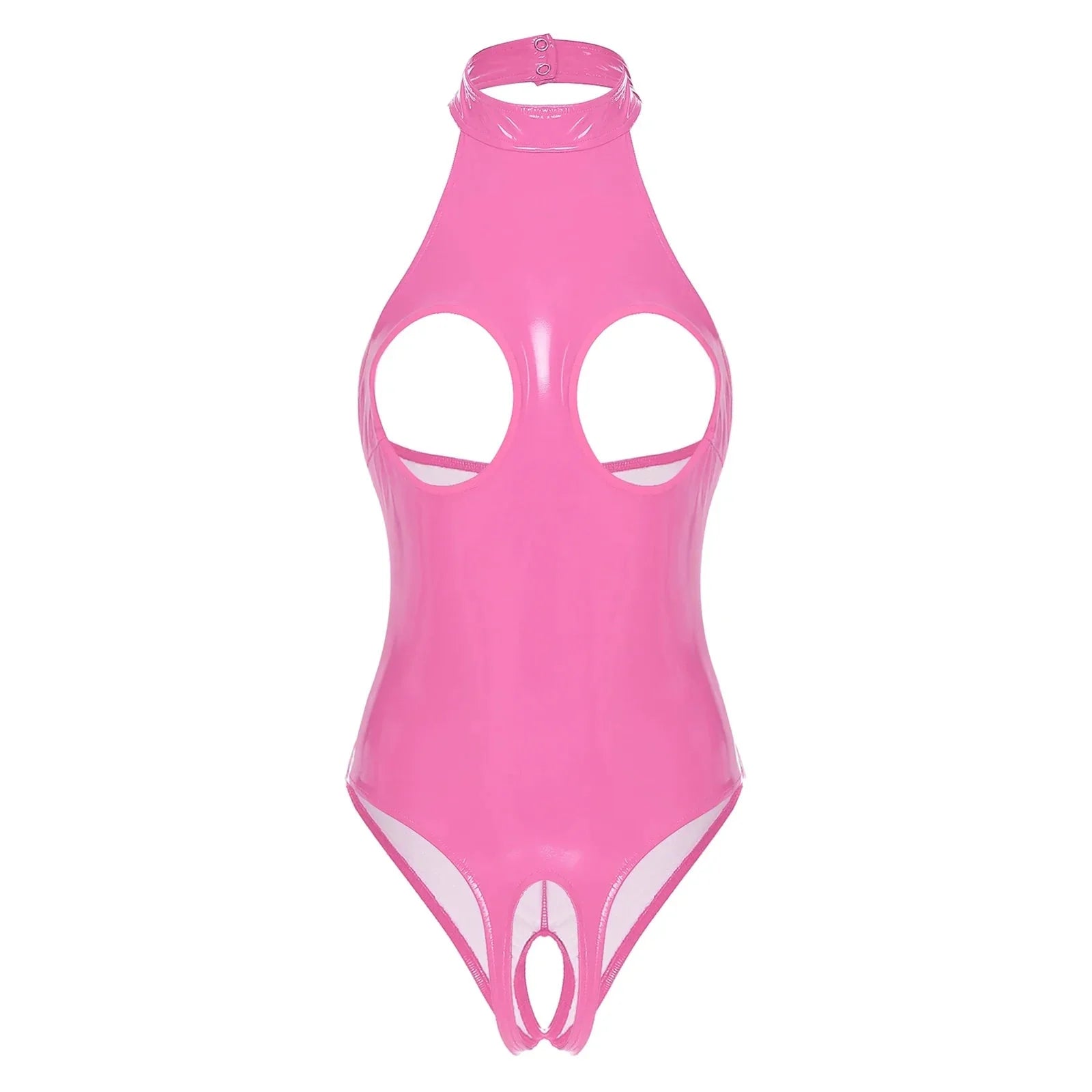 More Tequila Latex Crotchless Teddies