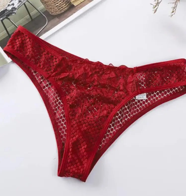 LaceMora Velvet Touch Thong